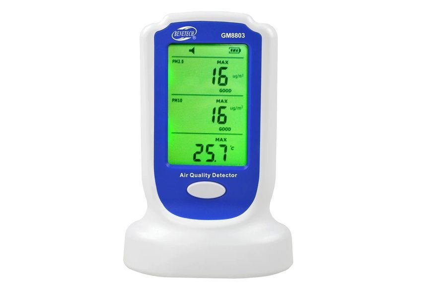 Детектор качества воздуха (PM2,5;PM10, 0-50&deg;C) BENETECH GM8803 GM8803 фото