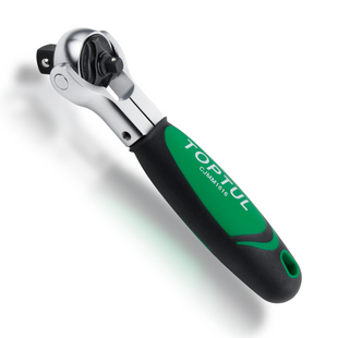 Трещотка 1/4"х1/2" с шарниром (360&deg;) 72 зубца TOPTUL CJMM1616 CJMM1616 фото