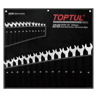 Набір ключів комб. 26шт. 6-32мм Super-Torque TOPTUL GPAW2601 GPAW2601 фото