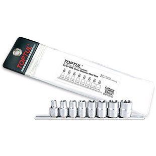 Набір головок TORX 3/8 "E8-E20 8од. GAAG0802 фото