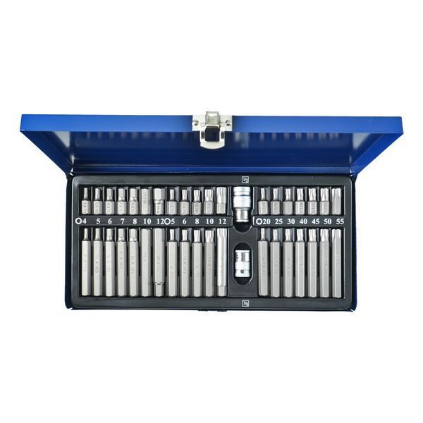 Набір біт 10мм HEX, TORX, SPLINE 40од. SDBS0040 фото