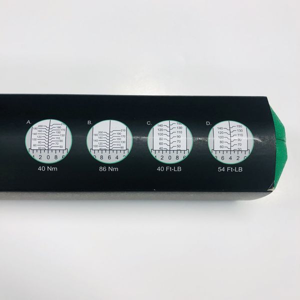 Ключ динамометрический 1/2"x535мм(L) 40-210Нм TOPTUL ANAF1621 ANAF1621 фото