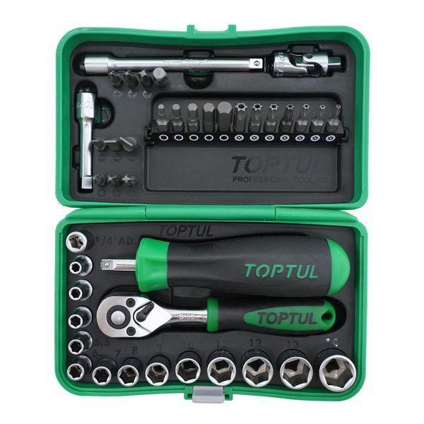 Набір інструменту 1/4" 41од. TOPTUL GADW4101 GADW4101 фото