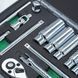 Набор инструмента 1/4" 18ед. дюймового 3/16"-9/16" (длинные головки) TOPTUL GCAD1813 GCAD1813 фото 3