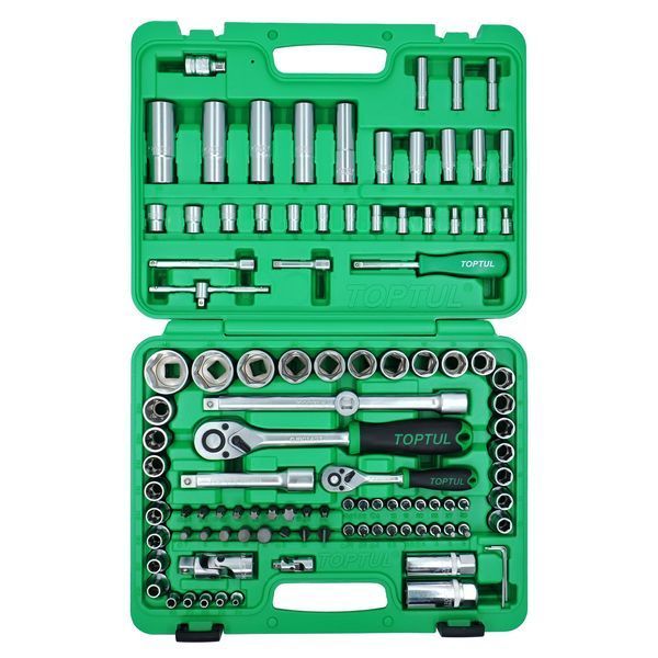 Набір інструменту 1/4" і 1/2" 108 одиниць (6-ти гранний) TOPTUL GCAI108R GCAI108R фото