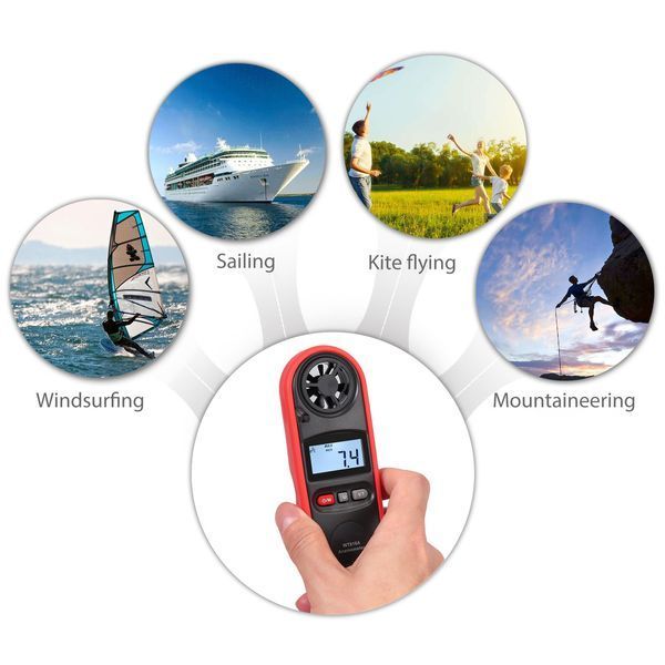 Анемометр 0,7-30м/с, -10-45&deg;C WINTACT WT816A WT816A фото