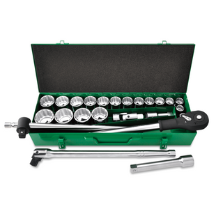 Набор инструмента дюймового 3/4" 24ед. (12-гр.) metal case TOPTUL GCAD2405 GCAD2405 фото
