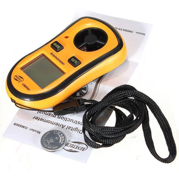 Анемометр 0,1-30м/с, -10-45&deg;C BENETECH GM8908 GM8908 фото