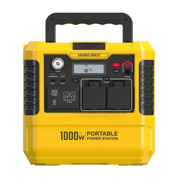 Портативна зарядна станція 1000W/2000W(Max), 220V, 1037Wh, 19.2V/54Ah) Advance1000LFP PROTESTER Advance1000LFP фото