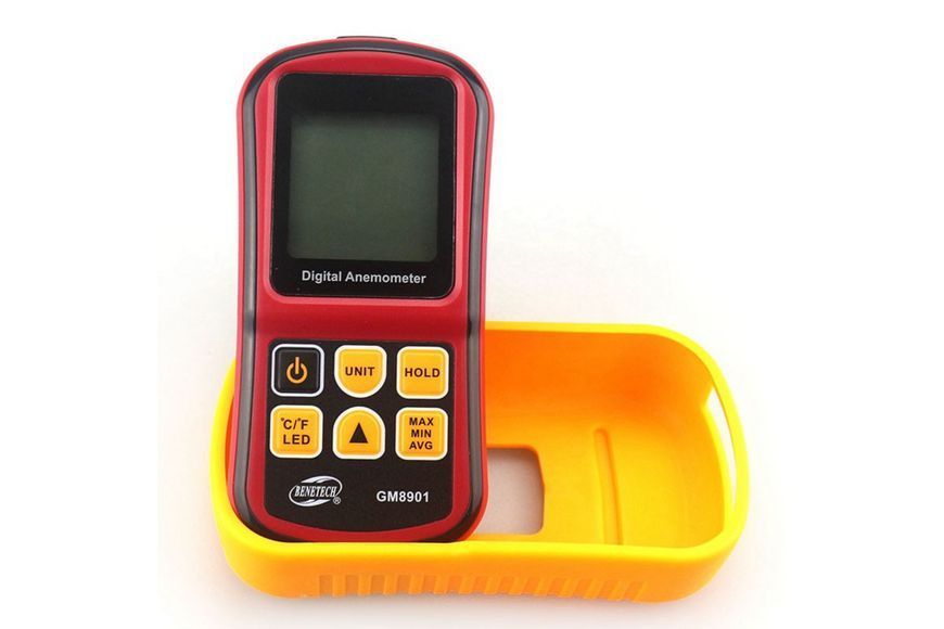 Анемометр, выносная крыльчатка 0,8-45м/с, -10-45&deg;C BENETECH GM8901 GM8901 фото