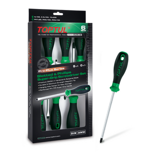 Набор отверток 6 ед. PRO-PLUS SERIES TOPTUL GFE-0601 GFE-0601 фото