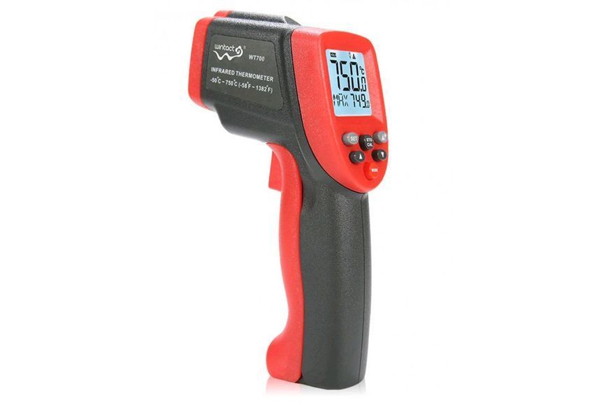 Пірометр інфрачервоний безконтактний -50 ~ 750 ℃ WINTACT WT700 WT700 фото