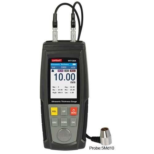 Товщиномір ультразвуковий кол. дисплей, 1-225мм WINTACT WT100A WT100A фото
