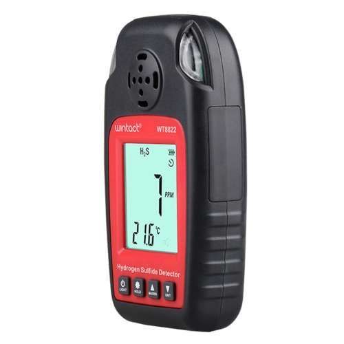 Монитор сероводорода H2S (0-100 &mu;mol/mol) WINTACT WT8822 WT8822 фото