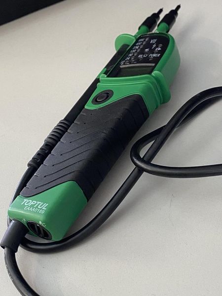 Тестер напряжения мультифункциональный с цифровым дисплеем 12~690V AC/DC EAAA0169 TOPTUL EAAA0169 фото
