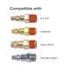 Быстроразъемное соединение 1/2" внешняя резьба TOPTUL KA40SM2E KA40SM2E фото 3