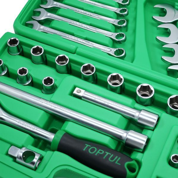 Набор инструмента комбинированный 1/2"&1/4" 42 ед. TOPTUL GAAI4201 GAAI4201 фото