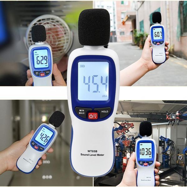 Шумомір Bluetooth (30 - 130 dB) WT85B фото