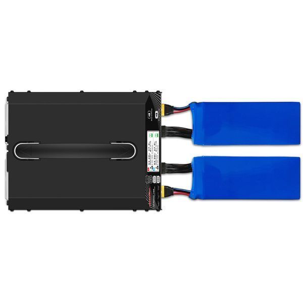 Зарядное устройство 2-канальное 28А 6-14S LiPo/LiHV 2800Вт 220В UP2800-14S PROTESTER UP2800-14S фото