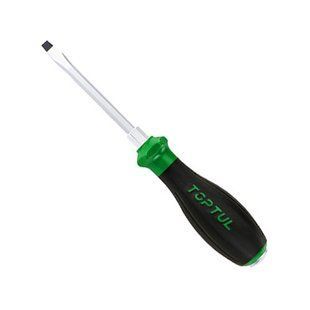 Отвертка шлицевая 10.0 x 200mm (с шестигранником ударная) TOPTUL FAGF1020 FAGF1020 фото