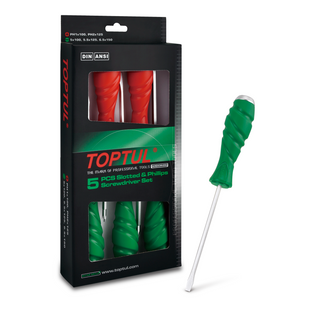 Набор отверток 5 ед. ударные SUPER GRIP TOPTUL GAAE0509 GAAE0509 фото